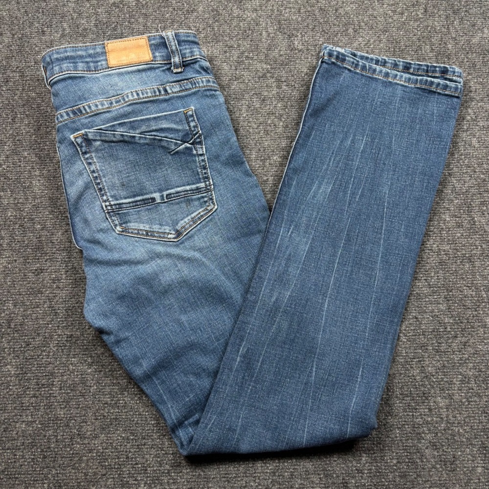 BKE Payton Bootcut Jeans Womens 30 Blue Mid Rise 29 Inseam